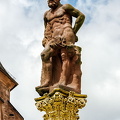 Hercules statue in Marktplatz, a symbol of the strength of Heidelberg residents