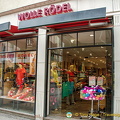 Wolle Rödel - a colourful wool shop at Hauptstrasse 99