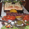 The daily salad bar on board
[Main Locks - Europe River Cruise - Germany]