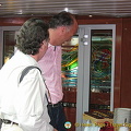 The tour director checks out the desert offerings
[Main Locks - Europe River Cruise - Germany]