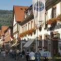 Colourful main street of Miltenberg