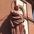One of many religious statues in town