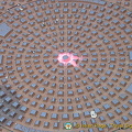 Graphic manhole cover