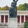 Bavaria statue is a female personification of the Bavarian homeland