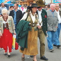Locals in their Oktoberfest finest