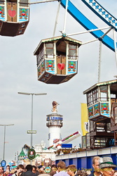 Ferris wheel gondolas