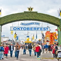 Oktoberfest welcome arch
