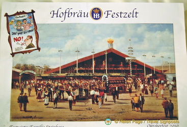 Picture of the Hofbrau Festzelt