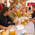 A happy group in the Hofbräuhaus Festival Hall