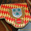 Very old flags of dominions once ruled by Bavaria.  This one is from Landshut.