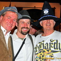 Some shady characters at the Hofbräuhaus 