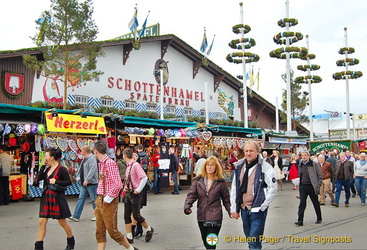 Schottenhamel is the largest of the Oktoberfest tents.