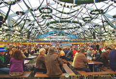 Back at the Schottenhamel Oktoberfest tent