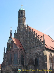 Frauenkirche, a Gothic architecture