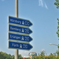 Nuremberg signposts