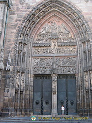 Main entrance of St Lorenzkirche