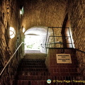 Steps up to the Veste Oberhaus Look-out Tower