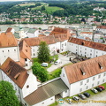 View of Veste Oberhaus from the Observation Tower