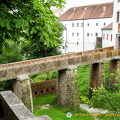 Ancient bridge connecting Veste Oberhaus buildings