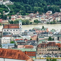 View of Passau from the Observation Tower