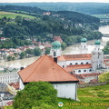 Aerial view of Passau