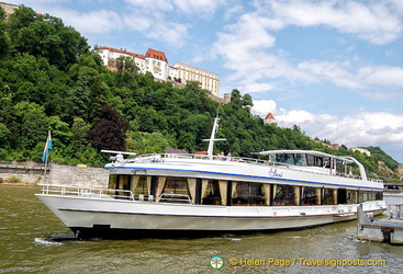Sissi, a Danube cruise boat