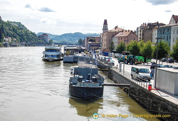 Danube river boats