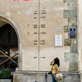 A historical record of flood levels in Passau, with 2013 being the worst in 500 years