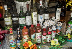 A range of drinks in Passau