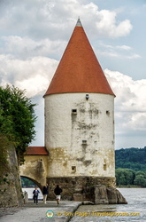 Schaiblingsturm was a part of the old Passau fortification