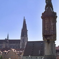 Bruckmandl looking south towards St Peter's Cathedral