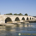 Old Stone Bridge links Regensburg Old Town with Stadtamhof