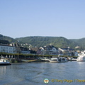 Twin towers of St. Severus Church in Boppard 