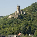 Rhine Castles - Germany (2309 vierailua) Privately owned Fürstenberg Castle Ruins above Rheindiebach Rhine Castles - Germany