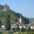 Rhine Castles - Germany (2096 visits) Town of Bacharach with Castle Stahleck on the hill Rhine Castles - Germany