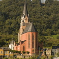 Liebfrauenkirche is one of the prettiest churches to be found in the Rhine Valley