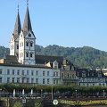 Twin towers of St. Severus Church