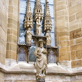 Fine sculptures on external wall of Jakobskirche