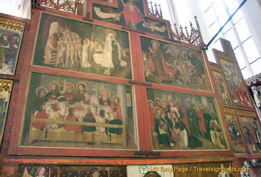 Religious paintings in Jakobskirche