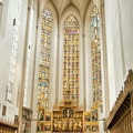 Nave and high altar of Jakobskirche