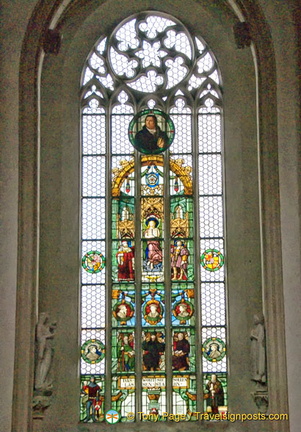 Stained glass window