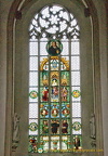 Stained glass window