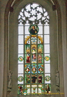 Stained glass window