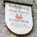 Rothenburg Klingentor or gate