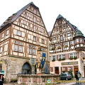 South-west corner of Market Square with St-Georgs-Brunnen