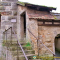 The Galgentor access to the Rothenburg wall