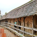 A walk along the Rothenburg wall