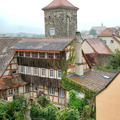 Rothenburg fortress tower view