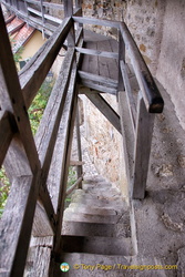 One of the exits from the Rothenburg wall