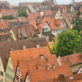 Aerial view of Rothenburg